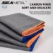 Effortlessly Shine Glassware and Surfaces with SEAMETAL Carbon Fiber Cloth Review