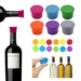 Keep Wine Fresh Longer with These Durable Silicone Bottle and Glass Stoppers