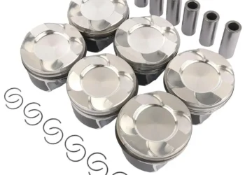 Reliable 6-Piece Piston Ring Set for Enhanced BMW Engine Performance